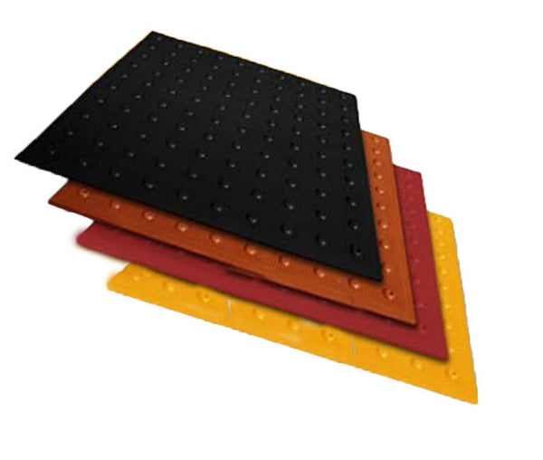 TDD-UT-25 Truncated Domes - Flexible Urethane ADA Pads - 2' x 5' - Color samples